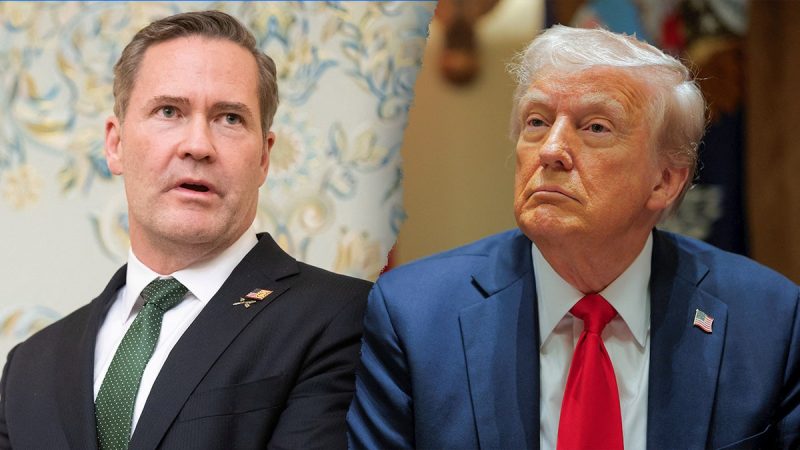 Trump says he ‘always thought’ Waltz was responsible for Signal chat scandal