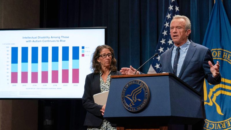 RFK Jr attributes rise in autism to environmental factors, while CDC points to improved diagnostic practices