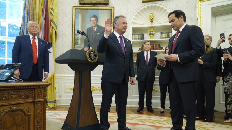 Trump expresses ‘absolute confidence’ as Steve Witkoff is sworn in as special Middle East envoy