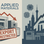 Applied Materials decline after $710M revenue hit from US export restrictions
