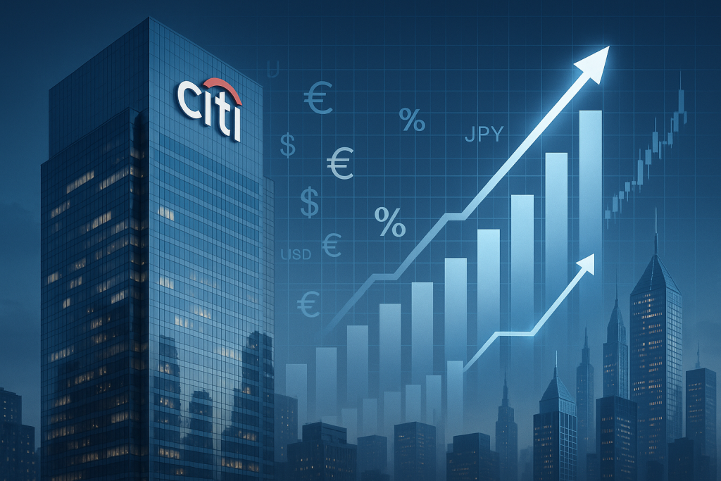 Citigroup reports higher profit as all divisions deliver record revenue