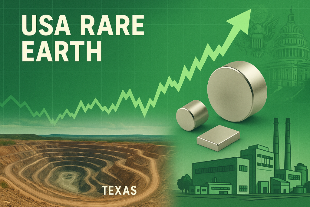 USA Rare Earth stock surges after William Blair backs company’s growth story
