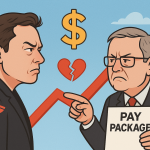 Tesla stock nears record high as Elon Musk’s pay showdown nears