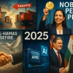 Weekly wrap: Trump missing Nobel Peace Prize, UK PM’s India visit, AMD-OpenAI deal and more