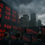 What did Zions Bancorp & Western Alliance do, and why is Wall Street so volatile?