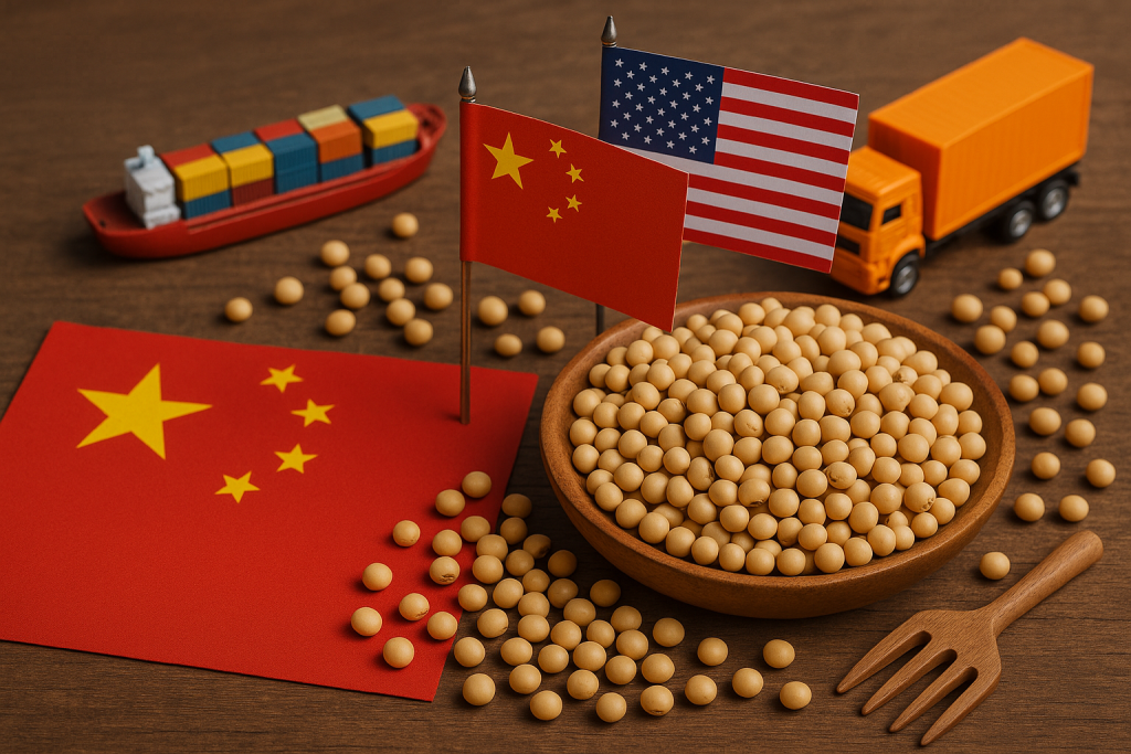 China renews US soybean imports as agricultural trade signals a shift