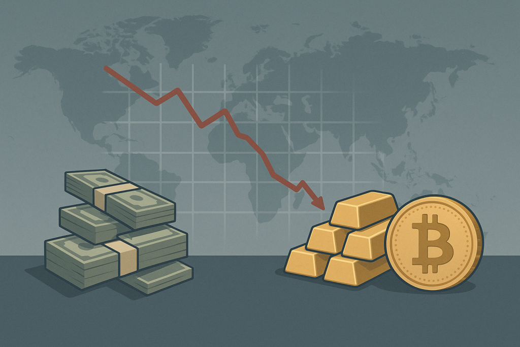 Gold and Bitcoin seen as key hedges by this market expert as global liquidity dries up