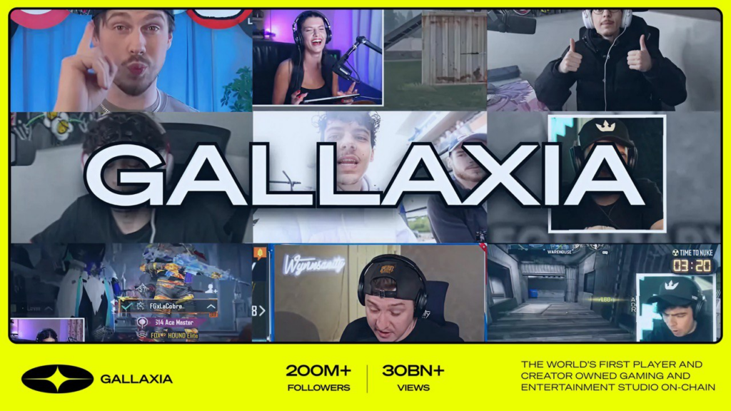 Top gaming creators launch Gallaxia, a player-owned gaming and entertainment studio