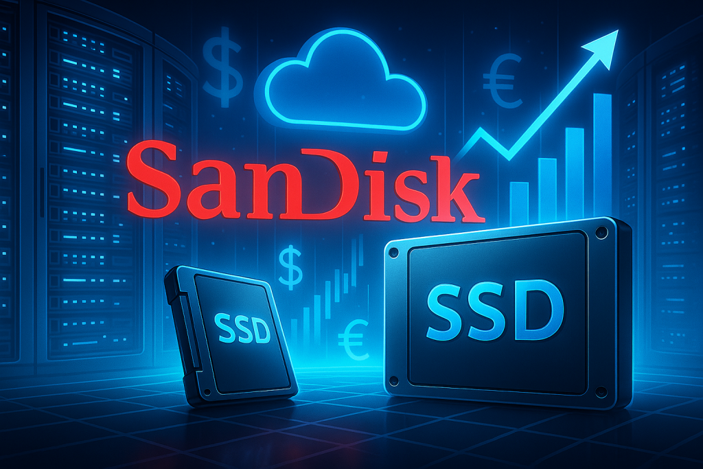 Sandisk stock: Murrey Math Lines points to a jump to $500