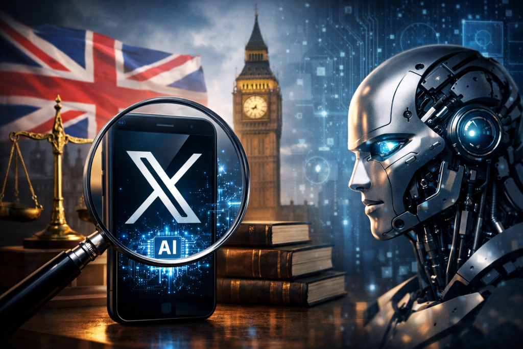 UK regulator probes X over Grok AI’s harmful images under online safety law