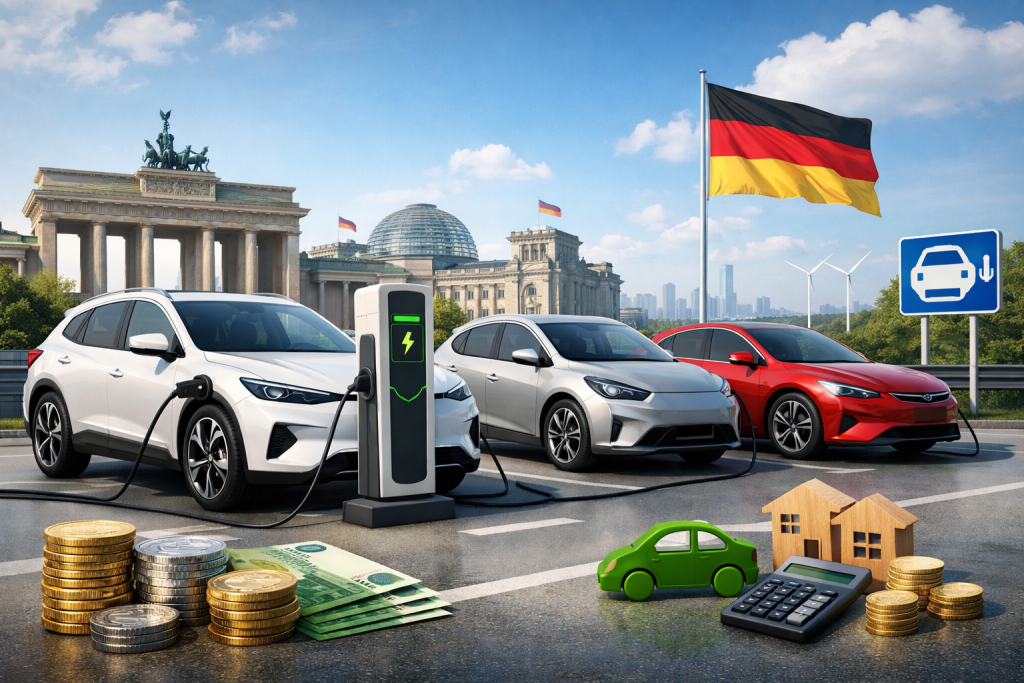 Germany opens €3B EV subsidy program to all automakers, including China