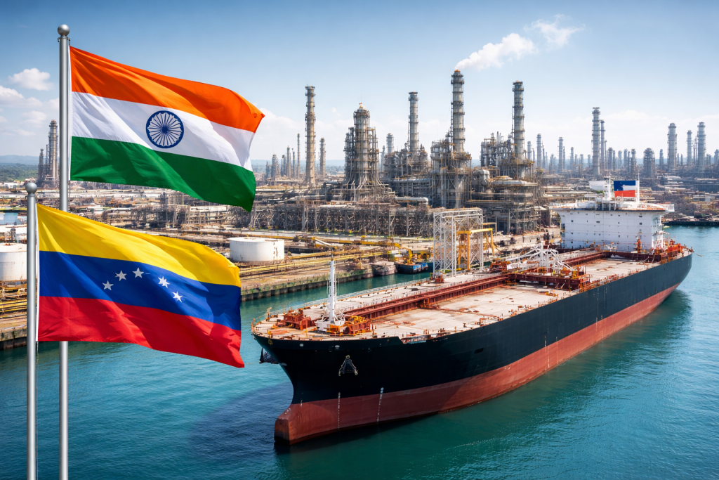 Reliance Industries weighs Venezuelan crude imports as analysts see margin upside
