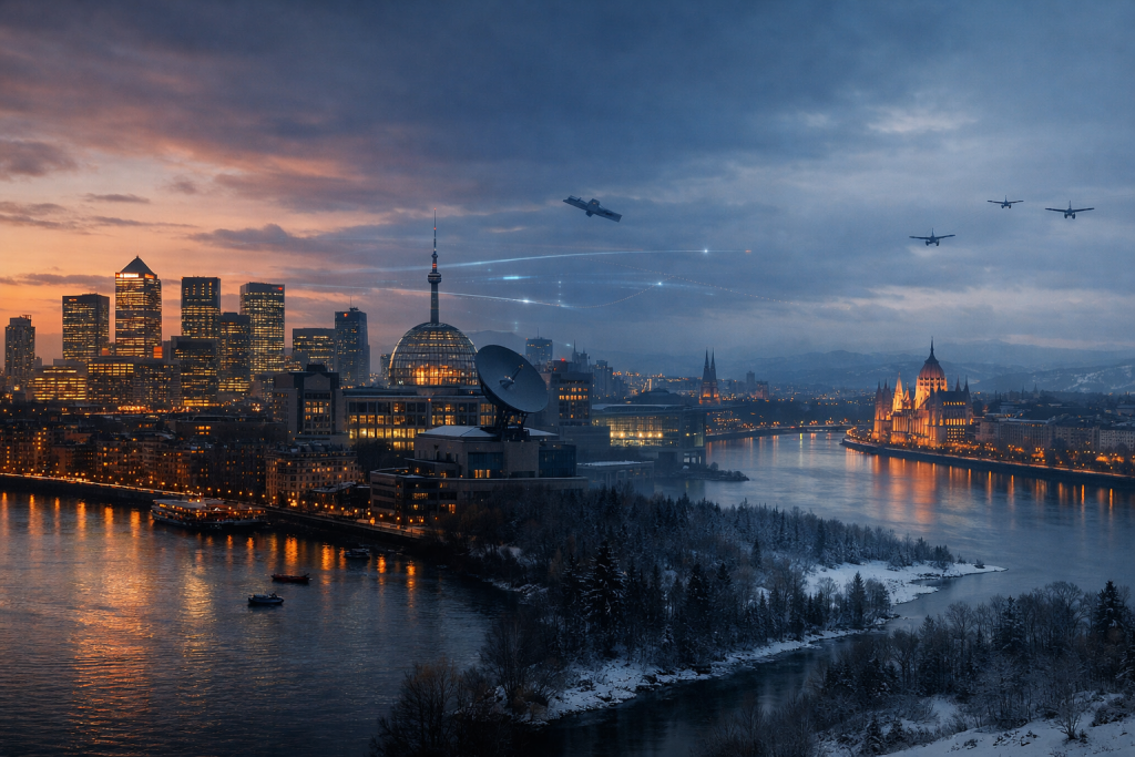 Europe bulletin: FTSE 100 surge, defense pivot, Kremlin drone claim